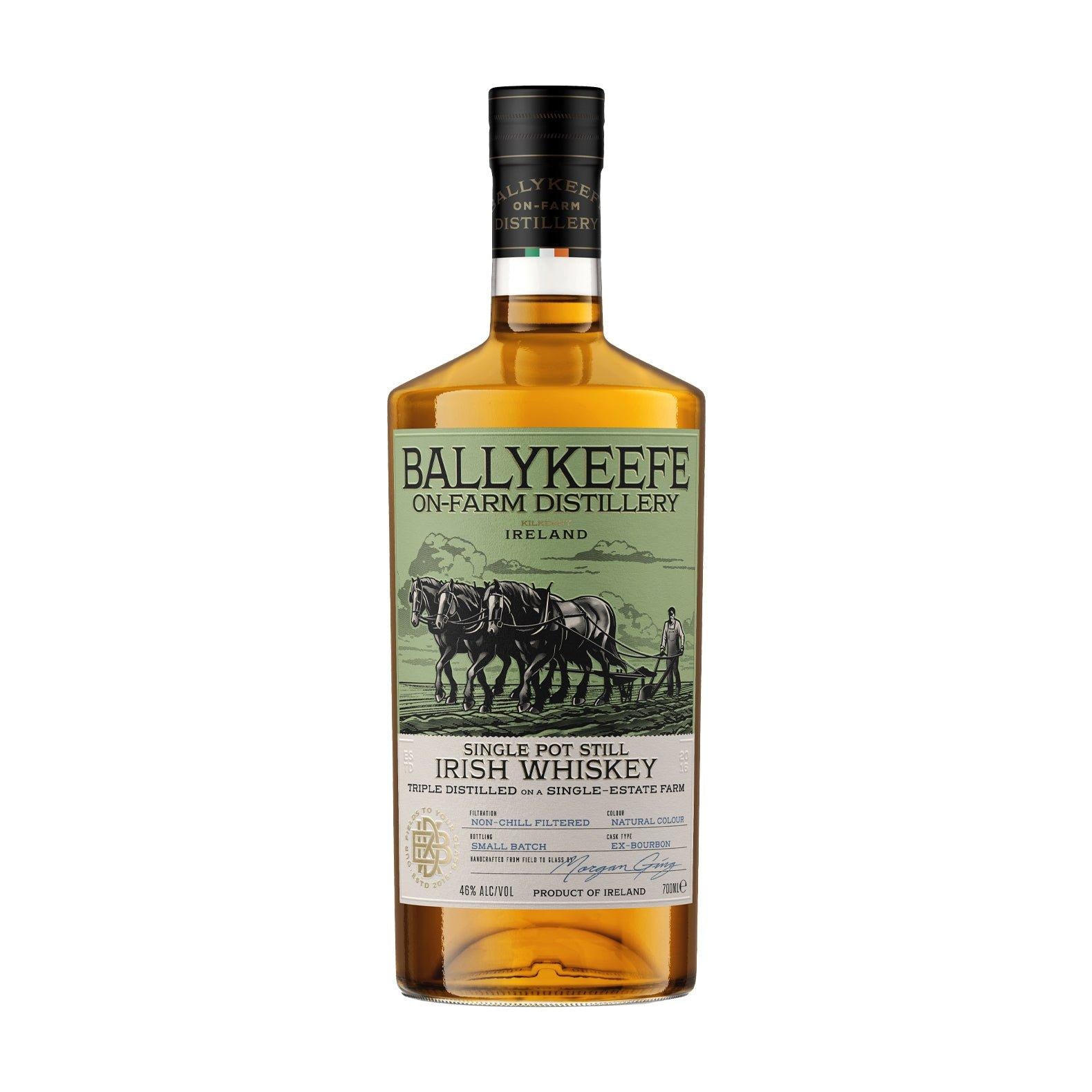 Ballykeefe Single Pot Still Irish Whiskey 700ml