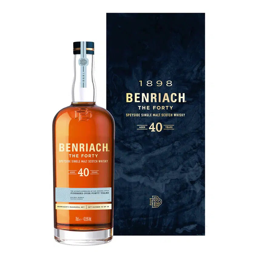 Benriach 40 Year Old Single Malt Scotch Whisky 700ml