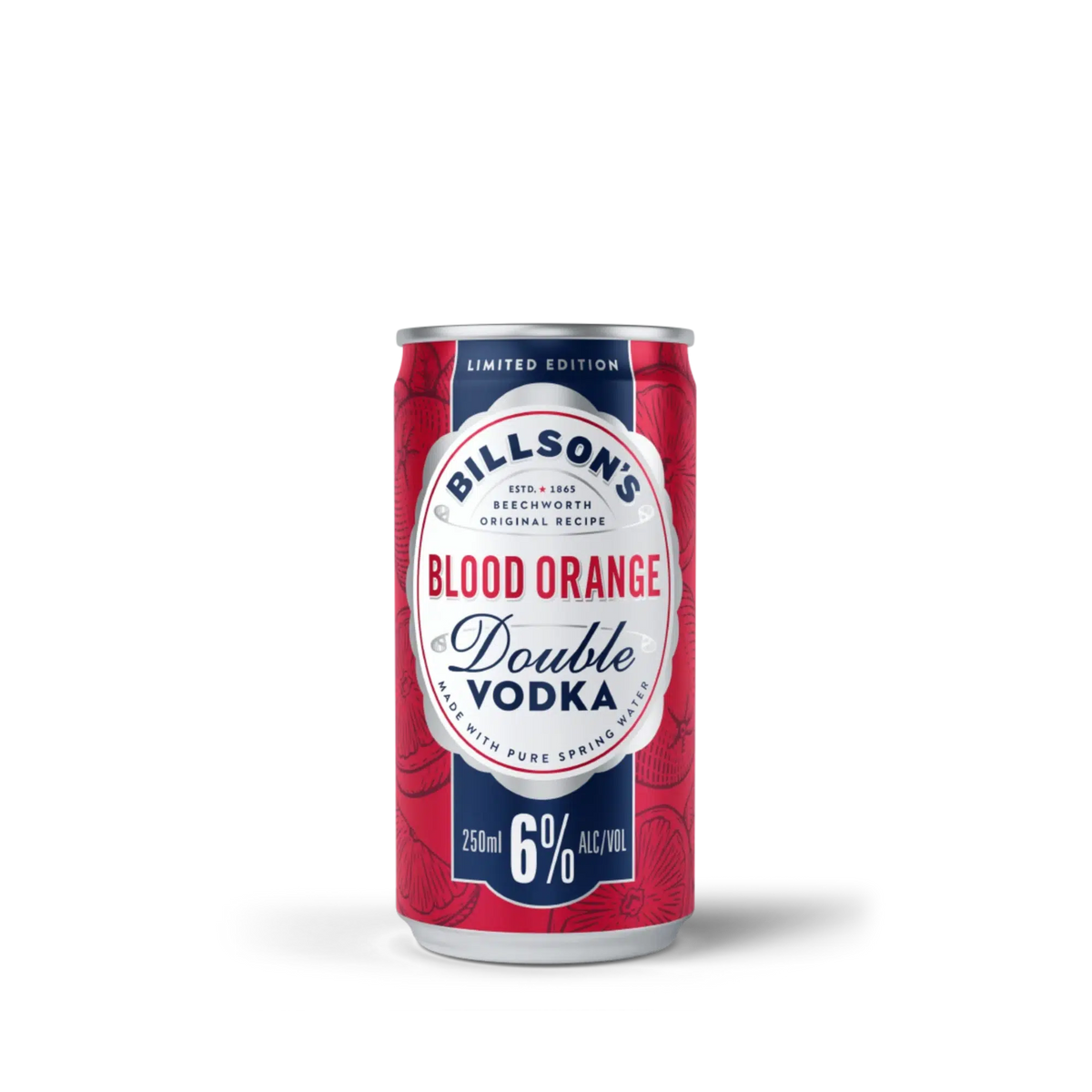 Billson's Blood Orange 6% Double Vodka 250ml