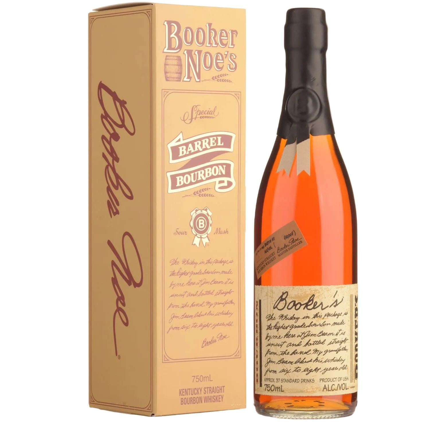 Bookers Noe's 2025-01E Straight Bourbon Whiskey 750mL