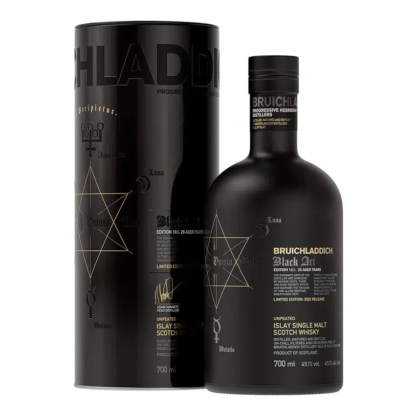 Bruichladdich Black Art 10.1 29 Year Old Single Malt Scotch Whisky 700ml