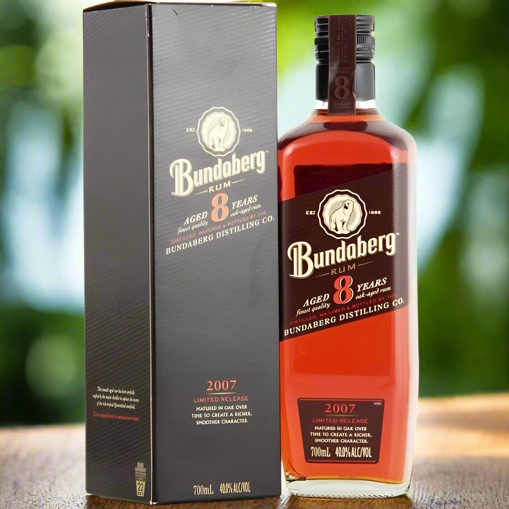 Bundaberg 2007 Aged 8 Years Rum Boxed 700ml