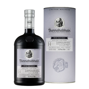 Bunnahabhain Feis Ile 2024 14 Year Old Ruby Port Cask Finish Single Malt Scotch Whisky 700ml