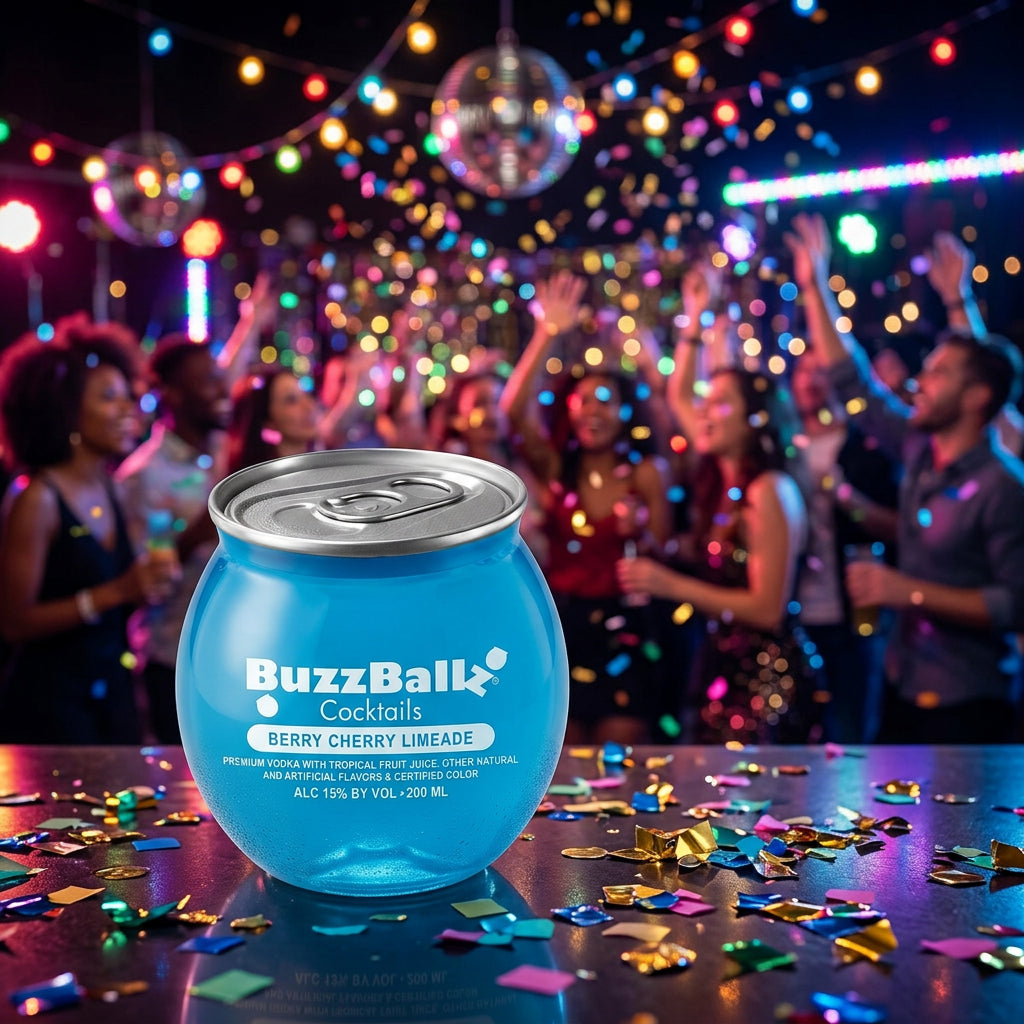 BuzzBallz Berry Cherry Limeade Cocktail 200ml