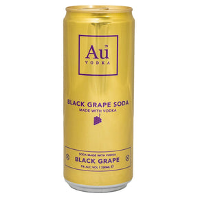 AU Vodka Black Grape RTD Cans 330ml