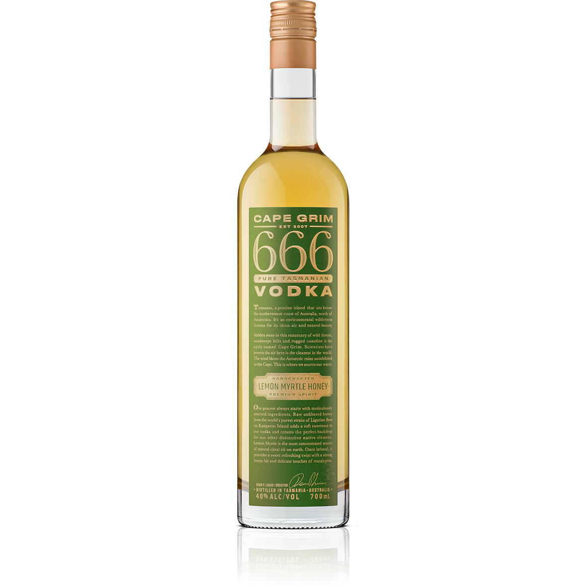 666 Cape Grim Vodka 700ml