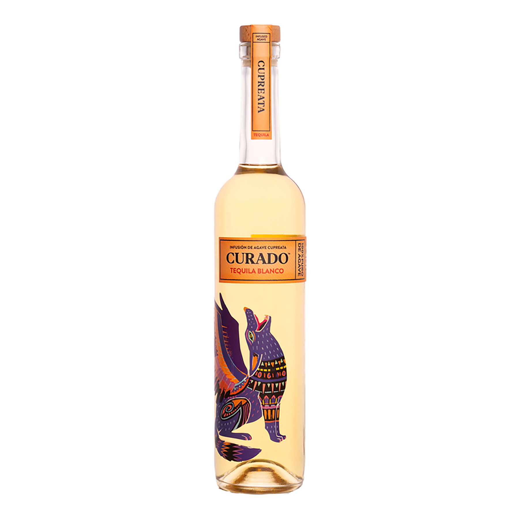Curado Tequila Blanco  Infusión de Agave Cupreata 700ml