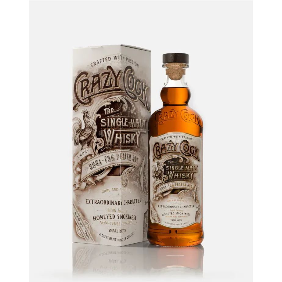 Crazy Cock Dhua Peated Indian Single Malt 700ml