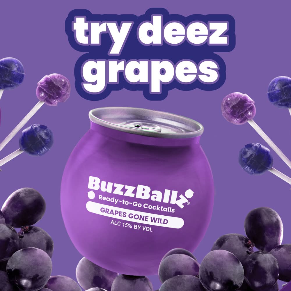 Buzzballz Grape Gone Wild 200ml