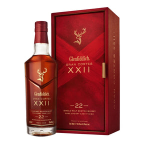 Glenfiddich 22 Year Old Gran Cortes Single Malt Scotch Whisky 700ml
