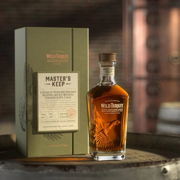 Wild Turkey Master's Keep Unforgotten Kentucky Blended Bourbon and Rye Whiskey 750ml