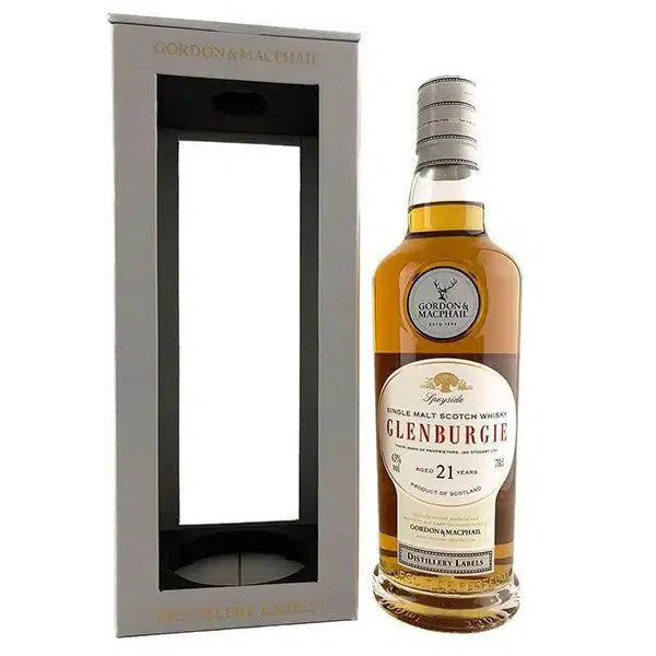 Gordon & Macphail Distillery Labels Glenburgie 21 Year Old Single Malt Scotch Whisky 700ml