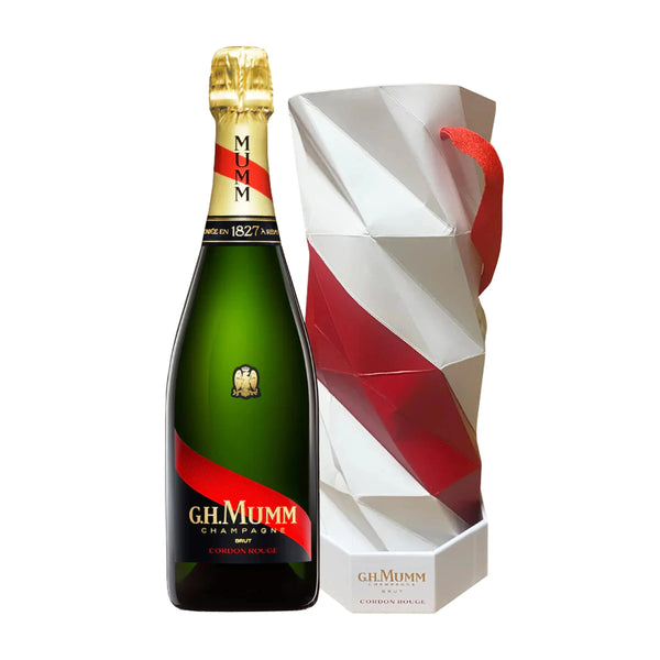 G.H.Mumm Cordon Rouge Brut Accordion Gift Box Champagne NV 750ml G.H.Mumm Cordon Rouge Brut Accordion Gift Box Champagne NV 750ml