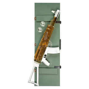 Gatling AK-47 Premium Bourbon + 3 shot glasses 700mL
