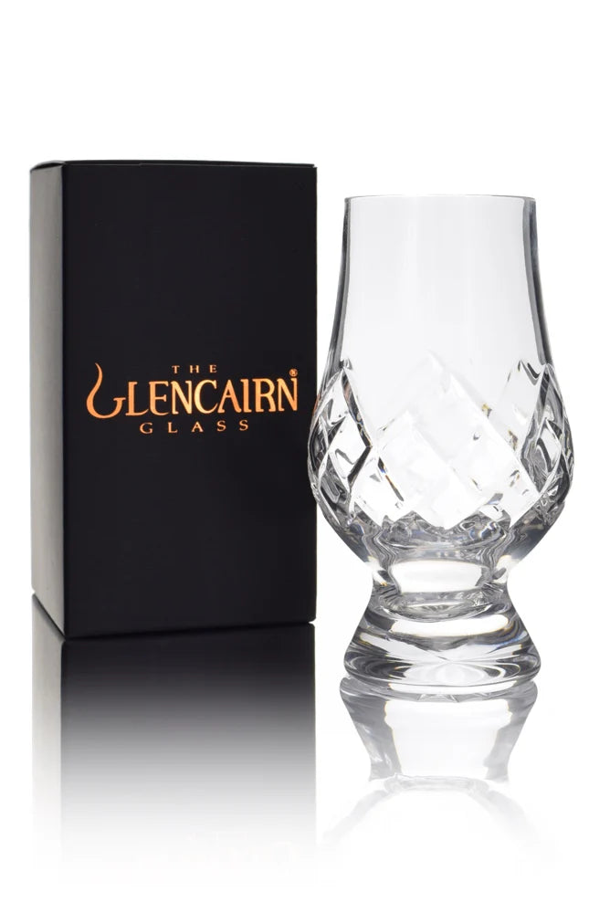 Glencairn Cut Crystal "Tartan" Whisky Glass