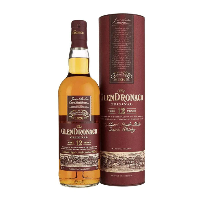 The GlenDronach 12 Year Old Single Malt Scotch Whisky 700ml