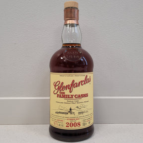 Glenfarclas 2008 15 Year Old Family Casks Sherry Butt Whisky 700ml