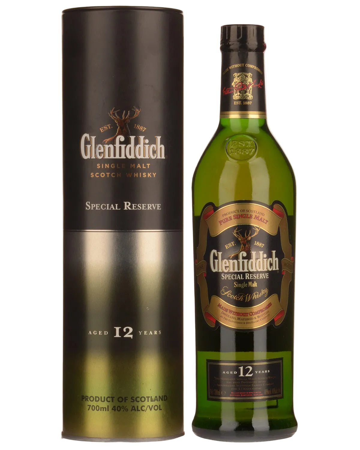 Glenfiddich Special Reserve 12 Year Old Pure Single Malt Scotch Whisky 700ml