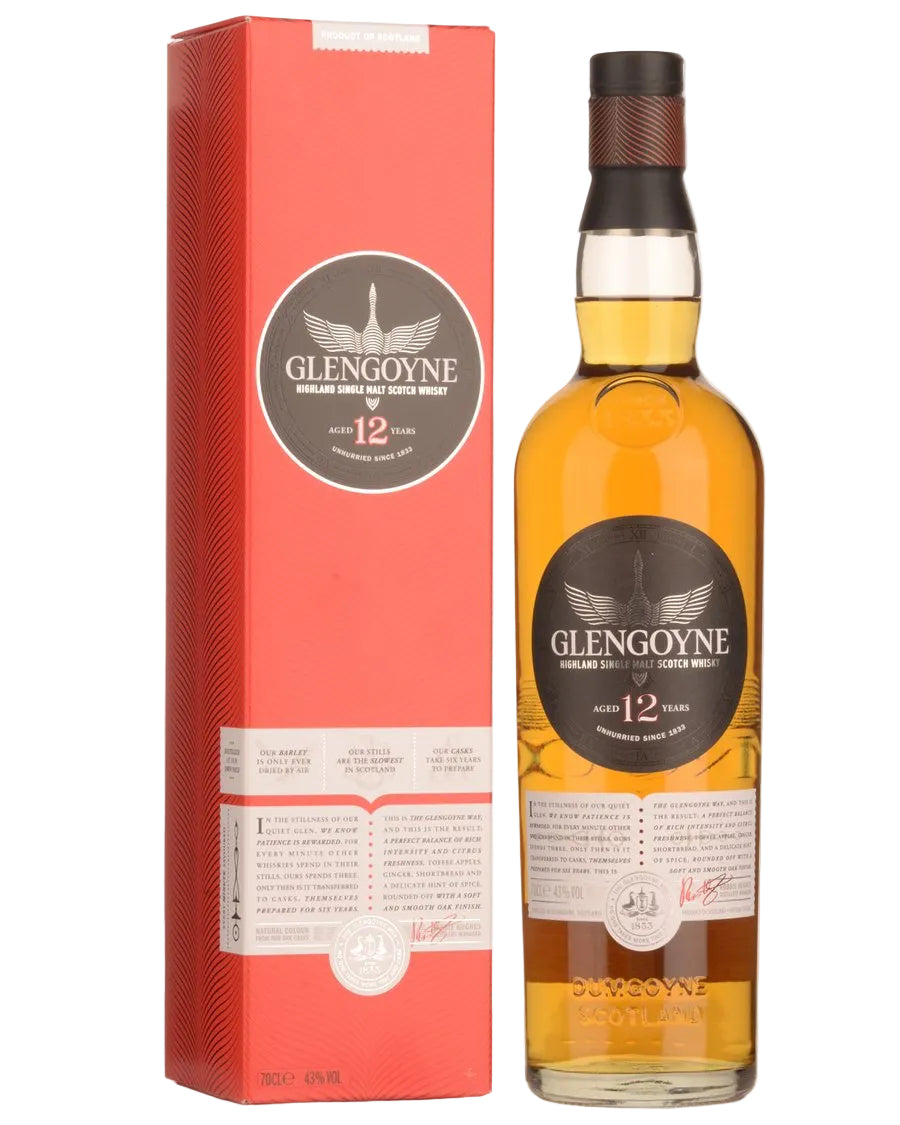Glengoyne 12 Year Old Single Malt Scotch Whisky 700ml