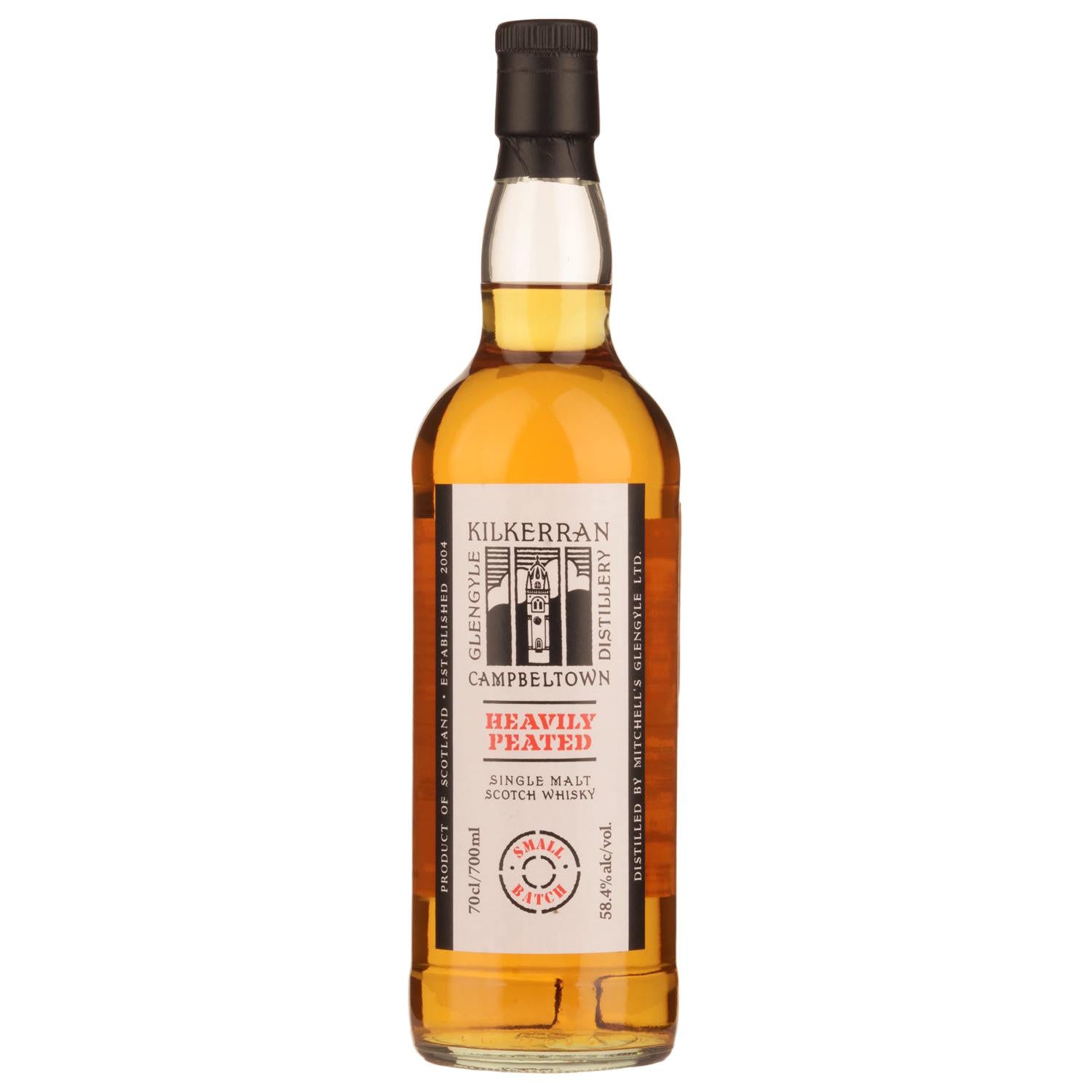 Glengyle Distillery Kilkerran Heavily Peated Batch 12 Cask Strength Single Malt Scotch Whisky 700ml