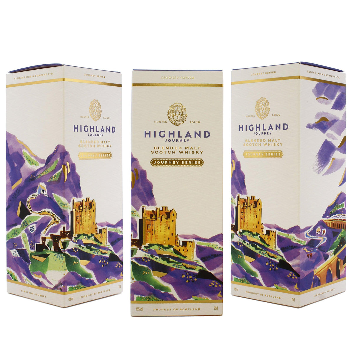 Hunter Laing's Highland Journey Blended Malt Scotch Whisky 700ml