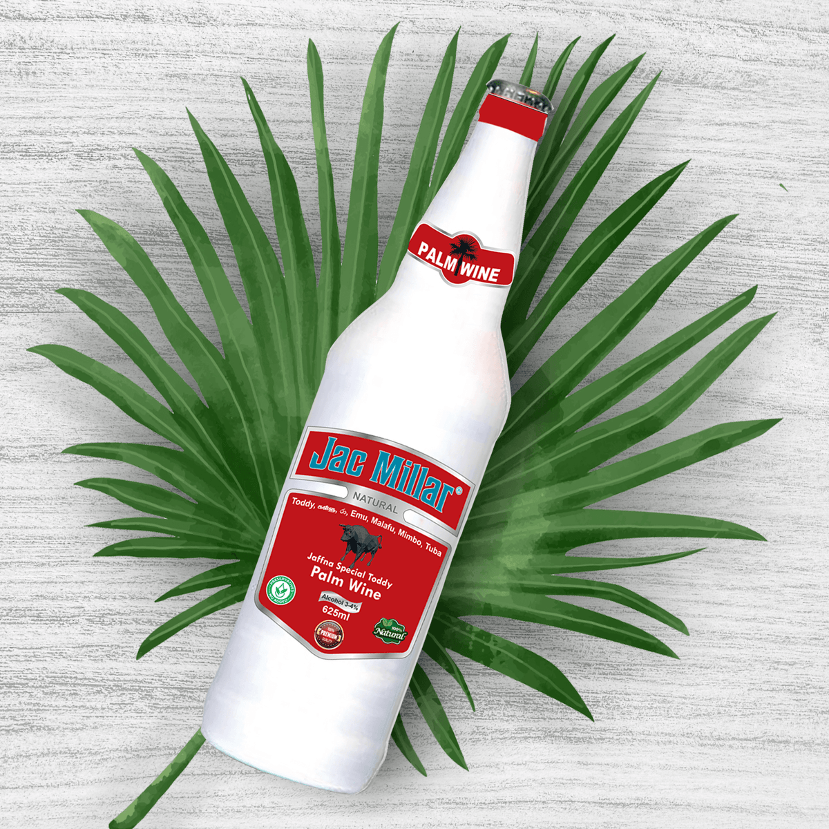 Jac Millar Palm Wine 625ml