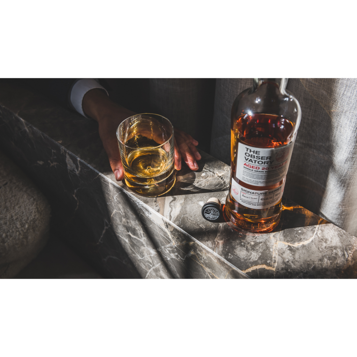 The Observatory 20 Year Old Signature Series Single Grain Scotch Whisky 700ml