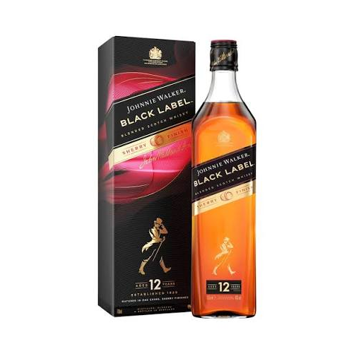 Johnnie Walker Black Label Sherry Edition Blended Scotch Whisky 700ml