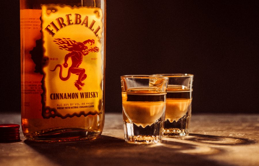 Fireball Cinnamon Flavoured Whisky 1L