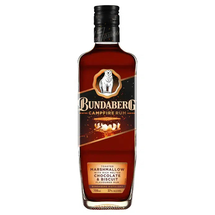 Bundaberg Campfire Rum Toasted Marshmallow, Melted Chocolate & Biscuit 700ml