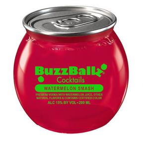 BuzzBallz Watermelon Smash Cocktail 200ml