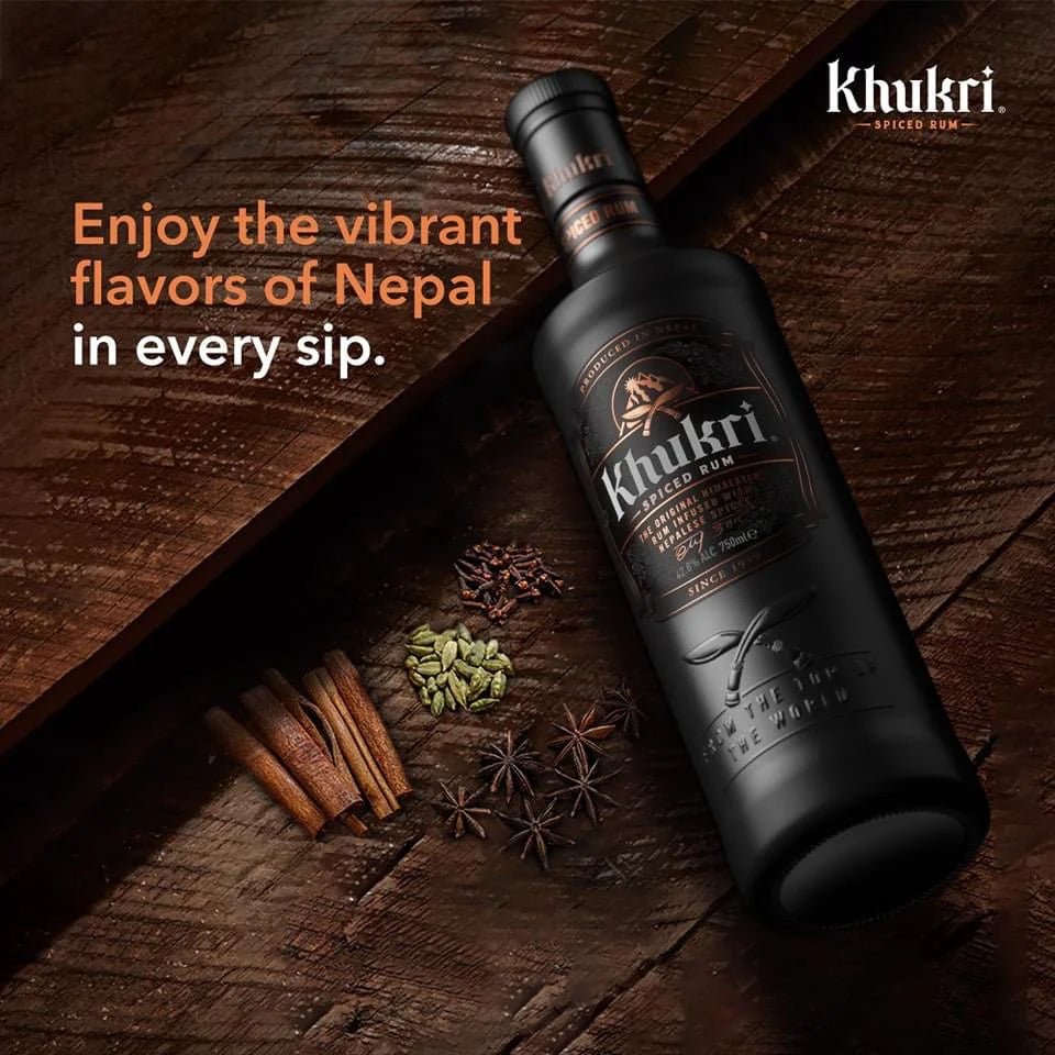 Khukuri Premium Nepalese Spiced Rum 700mL
