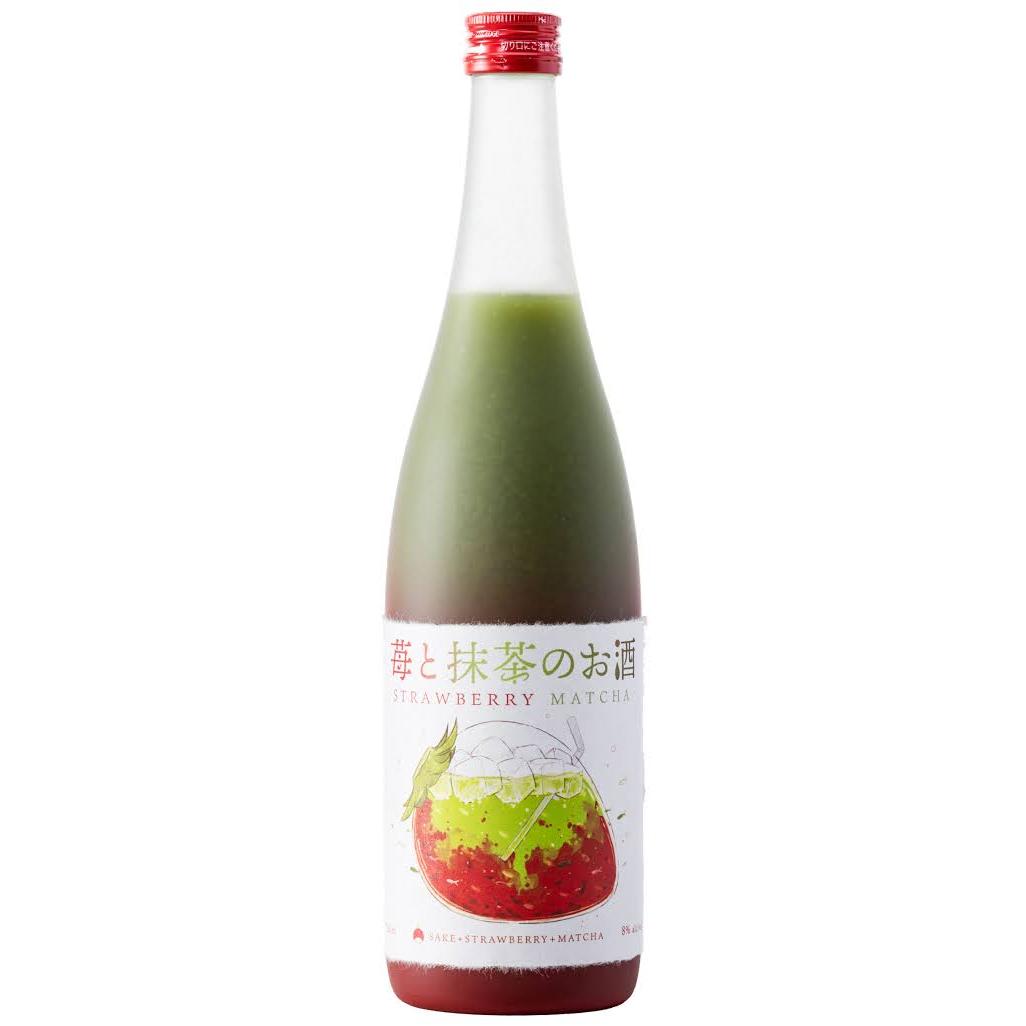 Strawberry Matcha Sake 8% 720ml