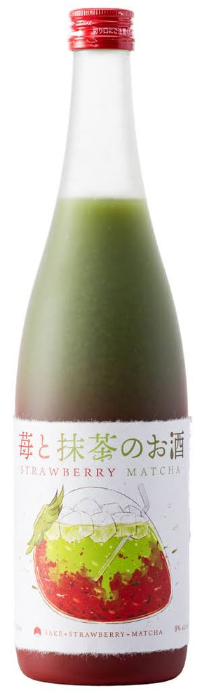 Strawberry Matcha Sake 8% 720ml