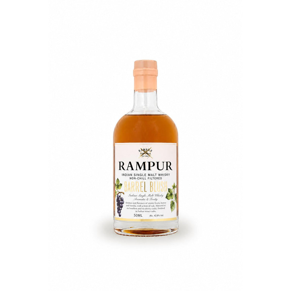Rampur Double Cask Indian Single Malt Whisky 50ml