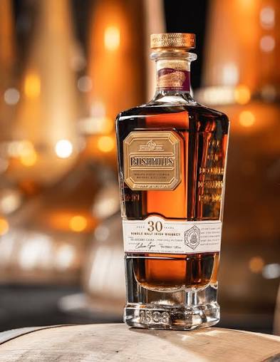 Bushmills 30 Year Old Single Malt Irish Whiskey 700ml