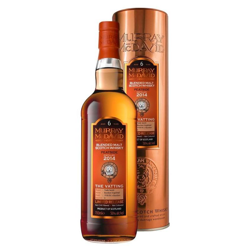 Murray McDavid The Vatting Peatside 6 Year Old 2014 Blended Malt Scotch Whisky 700ml