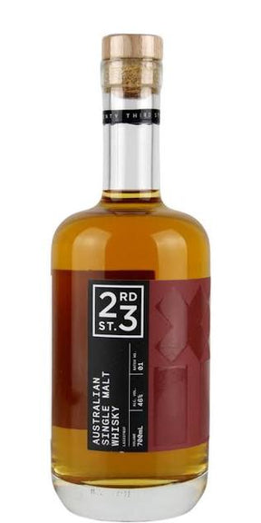 23rd Street Batch 1 Australian Single Malt Whisky 700ml