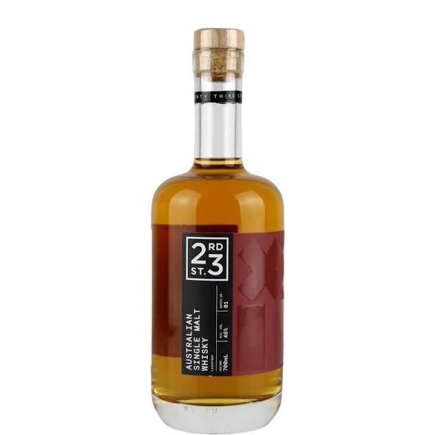 23rd Street Batch 1 Australian Single Malt Whisky 700ml