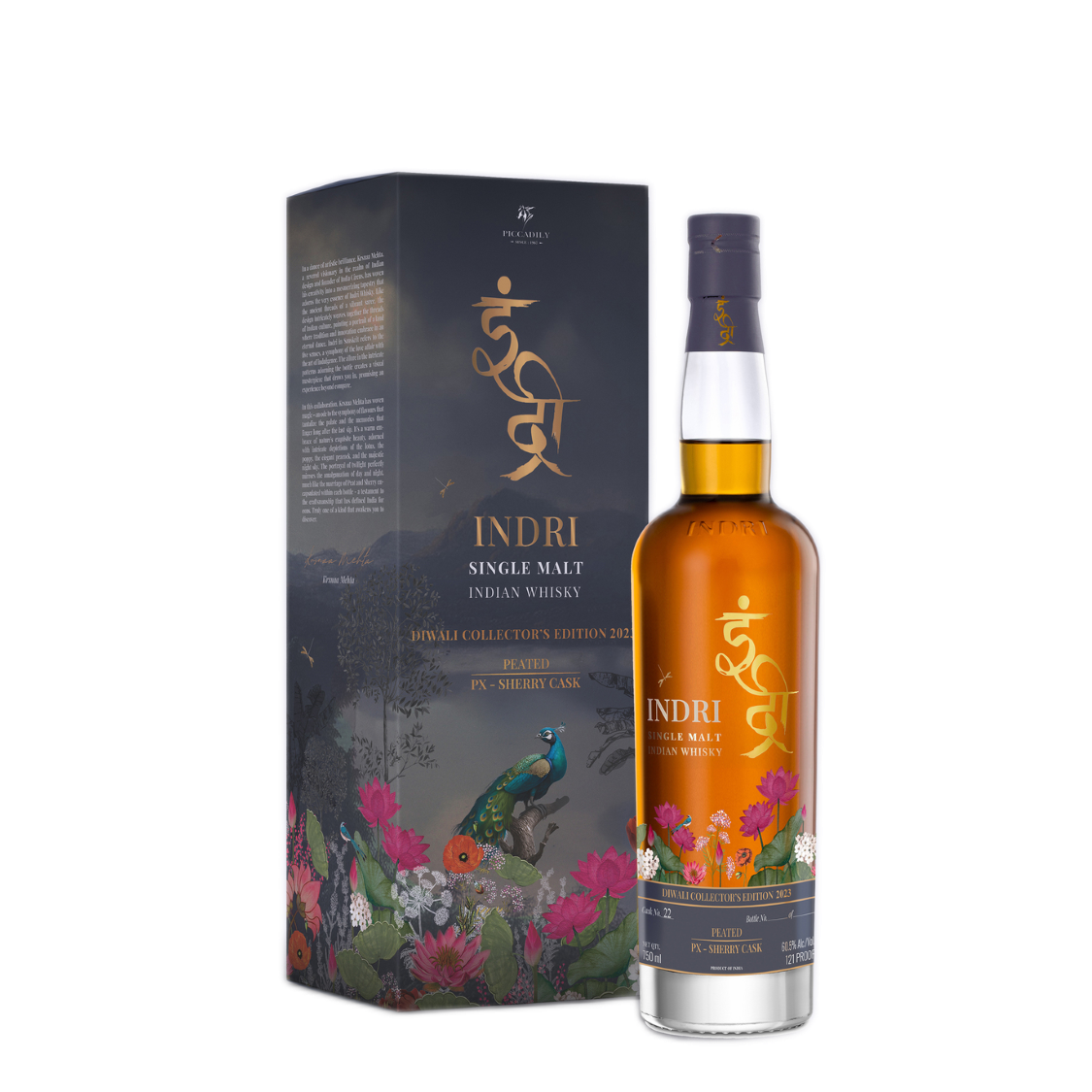 Indri Diwali Collector's Edition Single Malt Whisky 2023