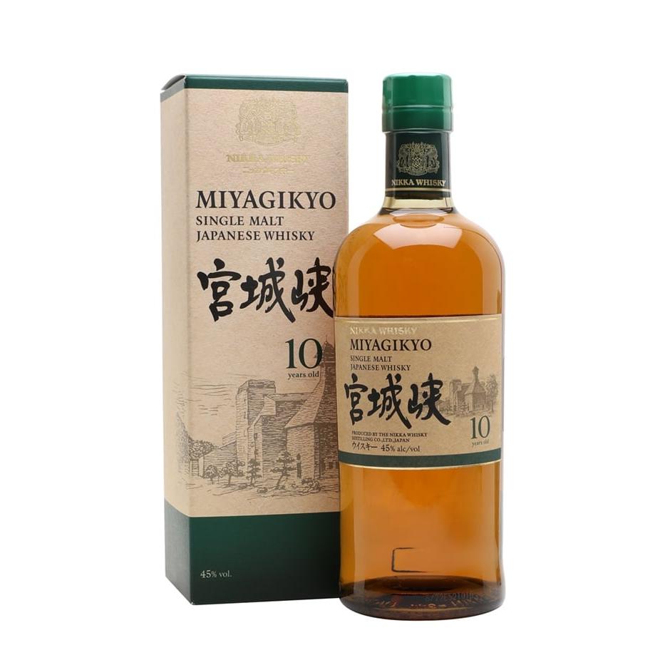 Nikka Miyagikyo 10 Year Old Single Malt Japanese Whisky 700ml