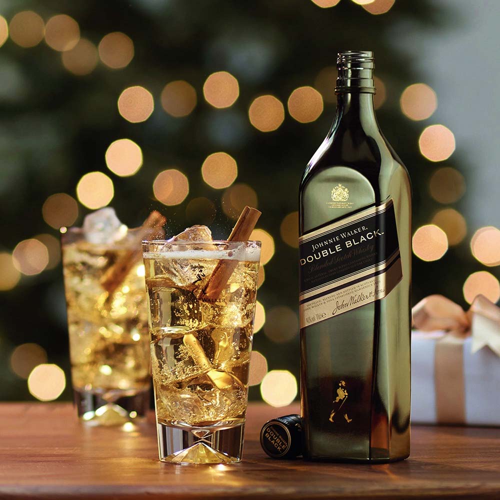 Johnnie Walker Double Black Blended Scotch Whisky 700ml