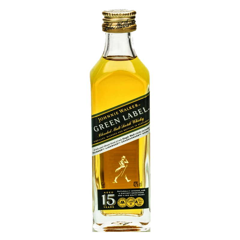 Johnnie Walker Green Label Blended Whisky 50ml
