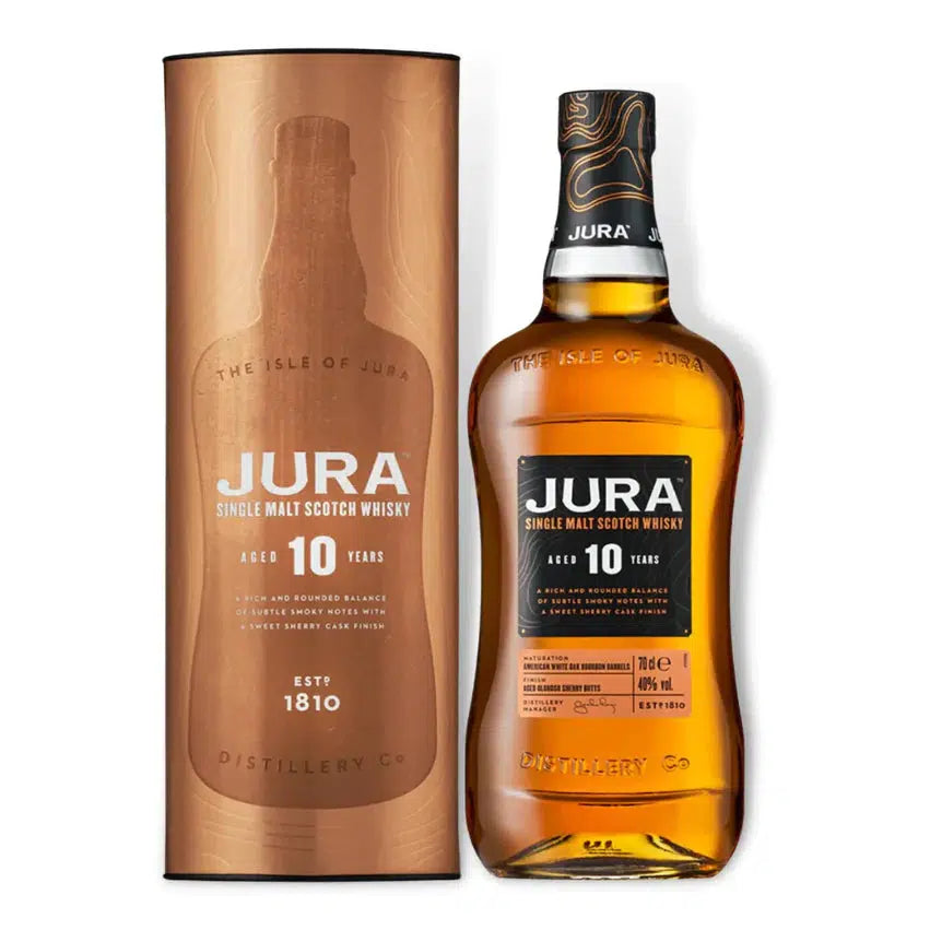 Isle of Jura 10 Year Old Single Malt Scotch Whisky 700ml