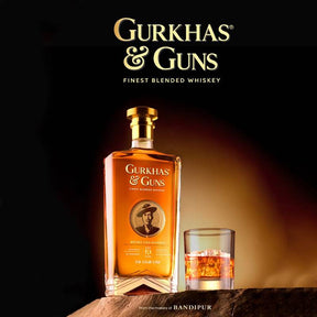 Gurkhas & Guns Finest Blended Whiskey 700ml
