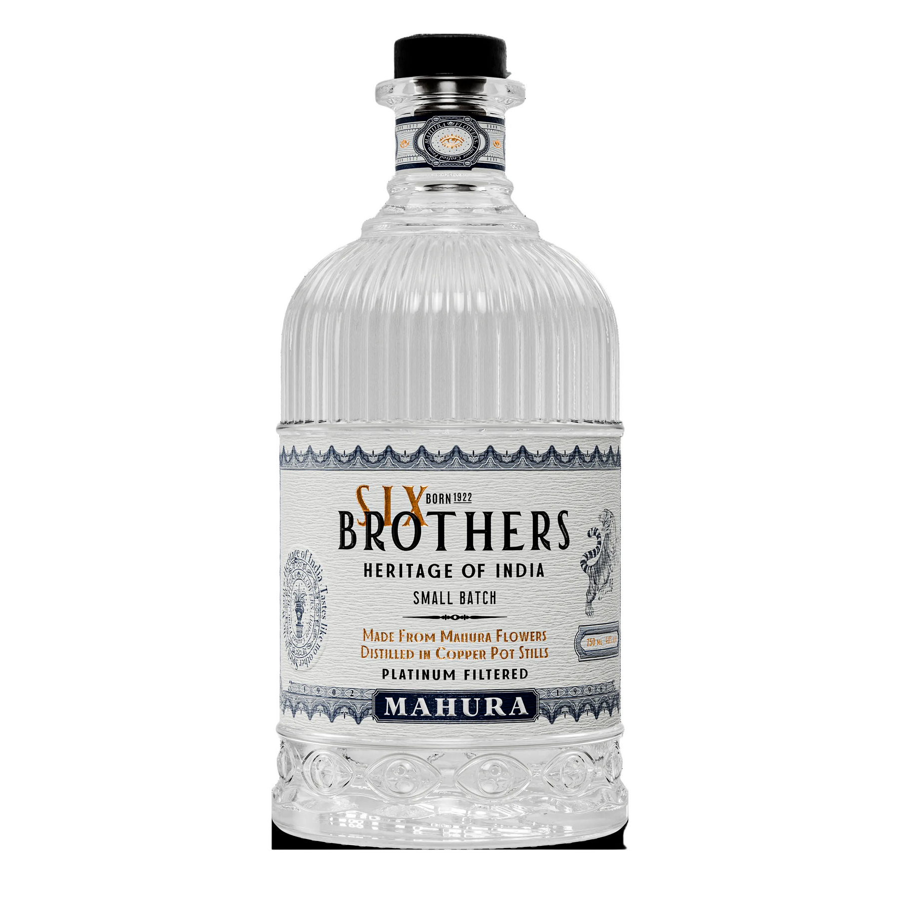 Six Brothers Small Batch Platinum Filtered Mahura 700ml