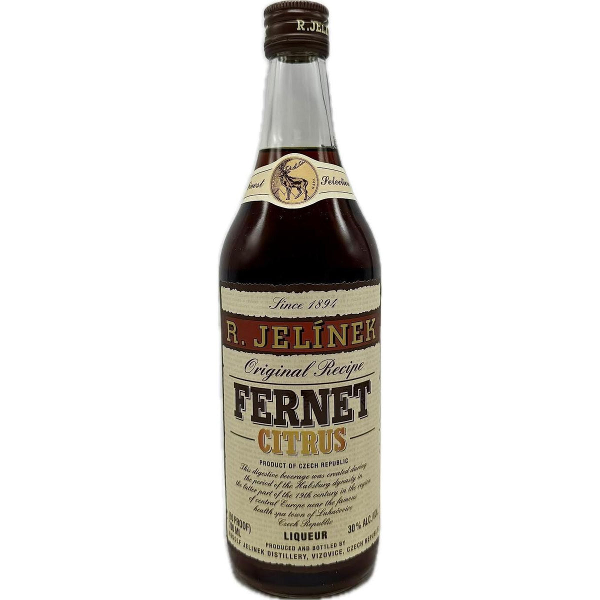 Jelinek Fernet Citrus 700ml