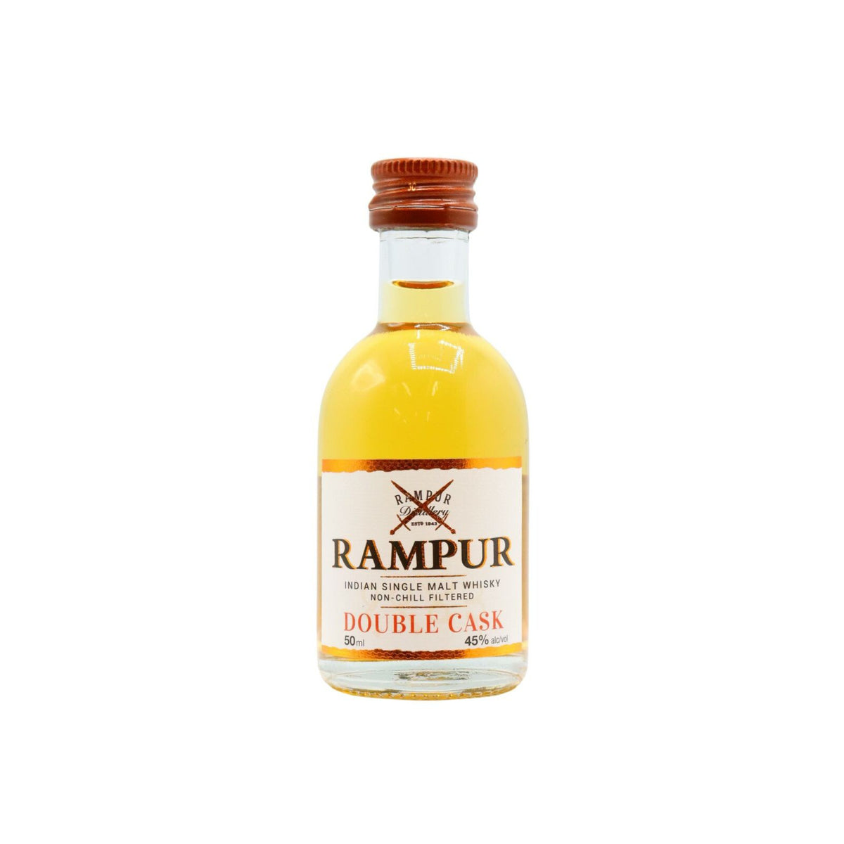 Rampur Double Cask Single Malt Whisky 50ml