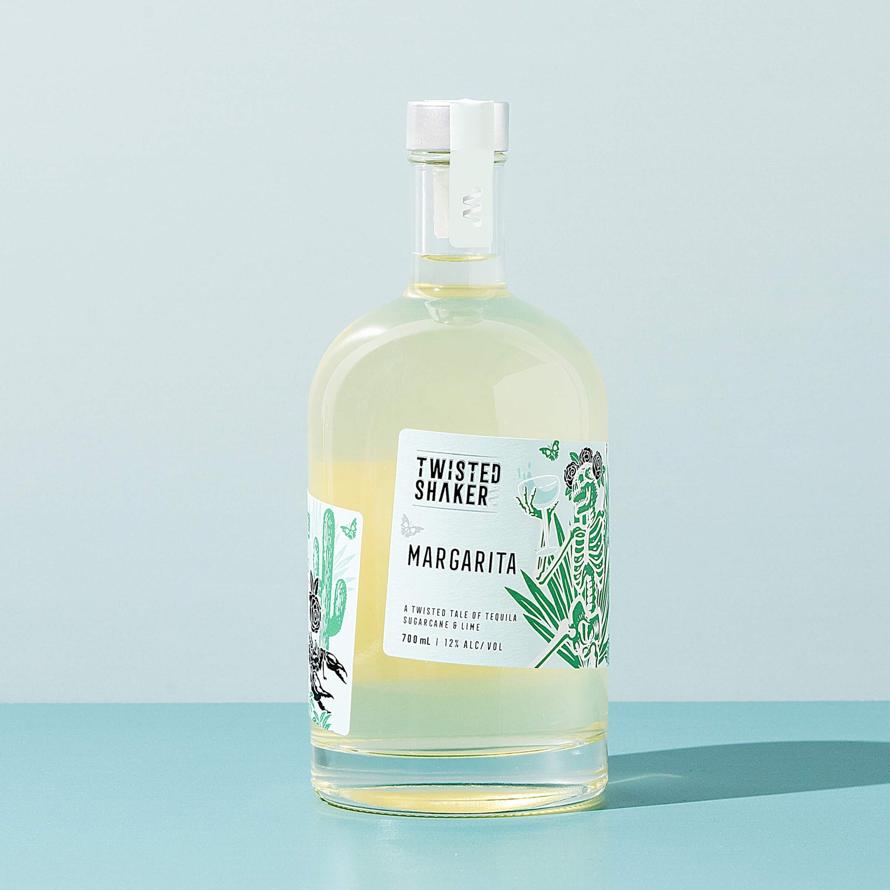 Twisted Shaker Tequila Margarita Bottled Cocktail 200ml