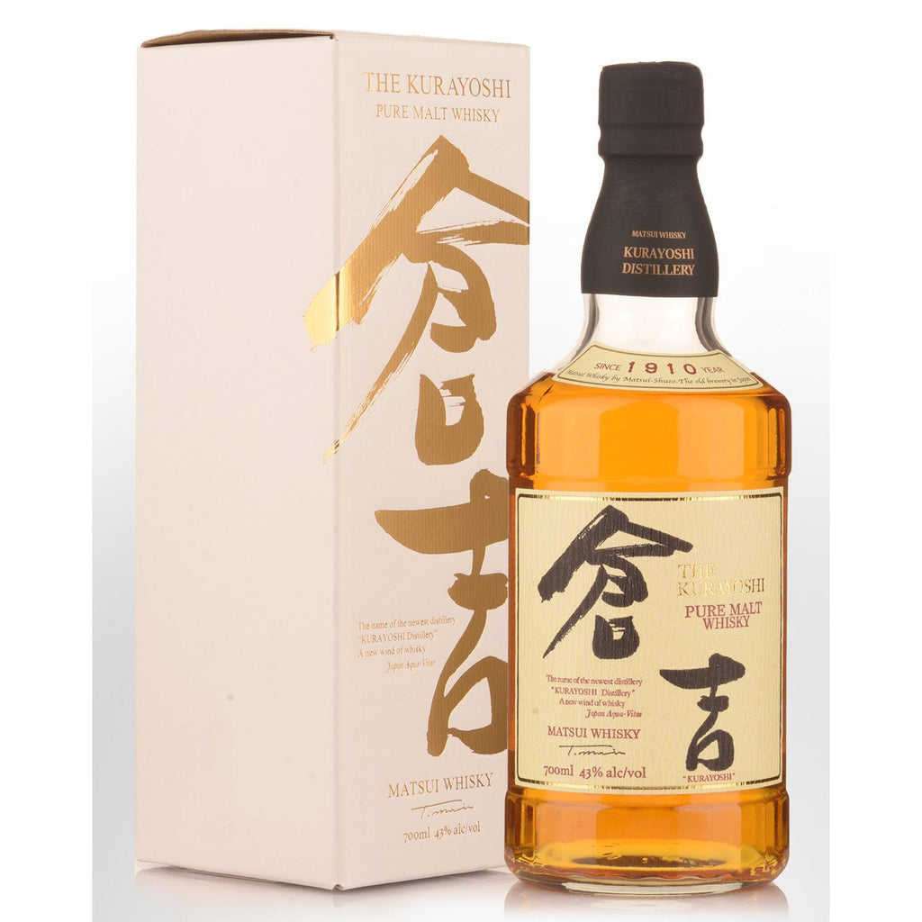 ウイスキー THE KURAYOSHI DOUBLE CASK 700ml Matsui Single Malt Whisky「The Kurayoshi」 | Matsui Shuzo